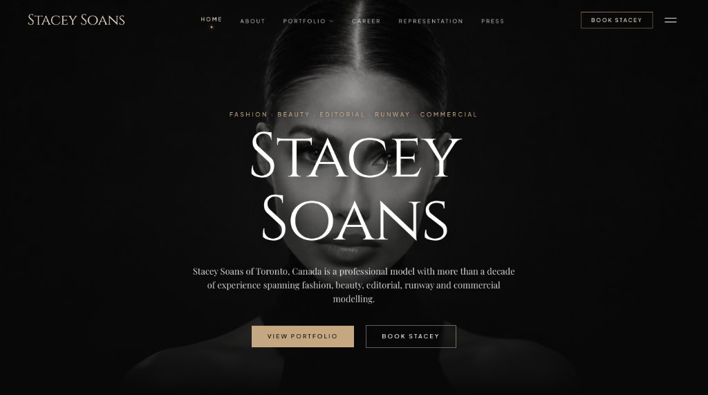 Stacey Soans — International Runway & Editorial Flagship — Vectoras Lab Digital Authority Case Study